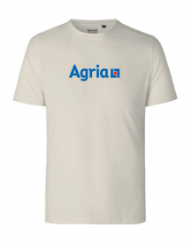 Unisex Beige Funktionel T-shirt 