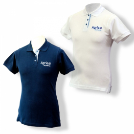 Agria polobluse - dame. Hvid i gruppen Agria Shop / Tj hos AgriaShop (2225-W-SE-S)