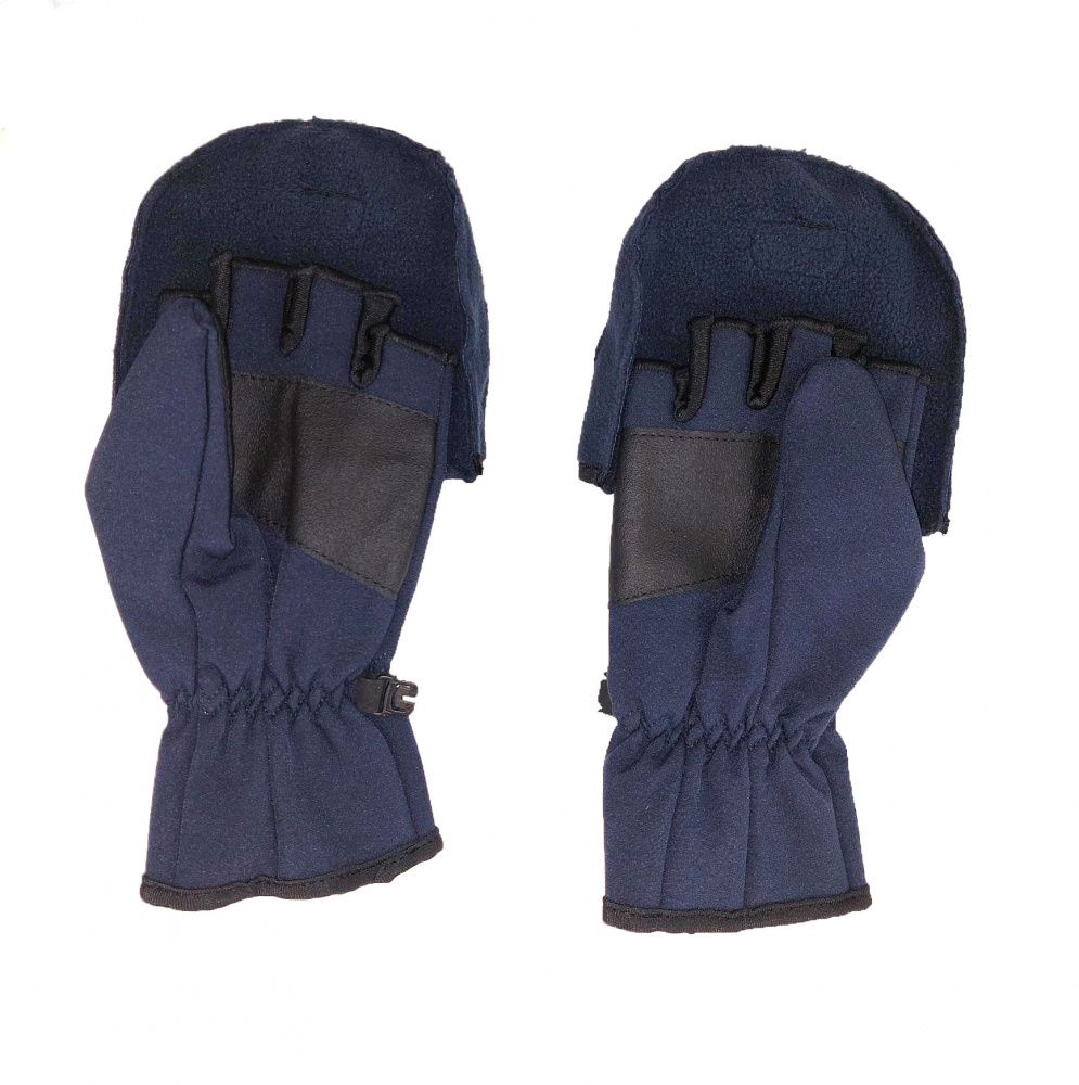 Kombineret luffe og fingerhandske