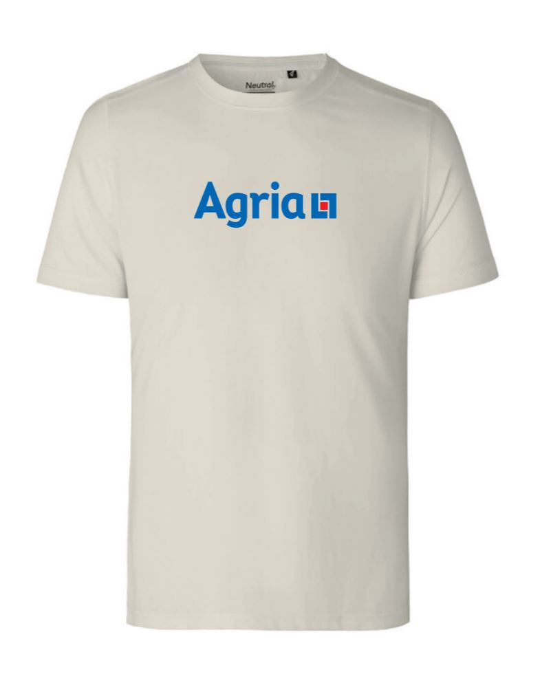 Unisex Beige Funktionel T-shirt 