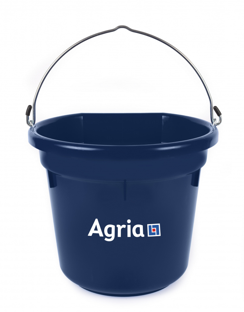 Foderspand til hest med flad side