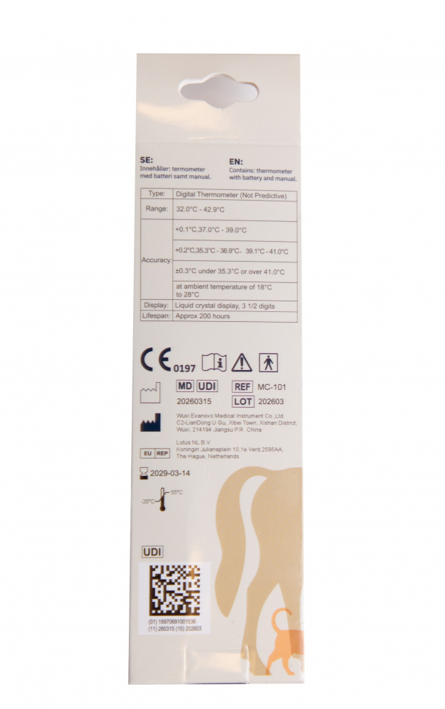 Digitalt termometer